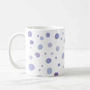 handgemalte Tupfen Kaffeetasse