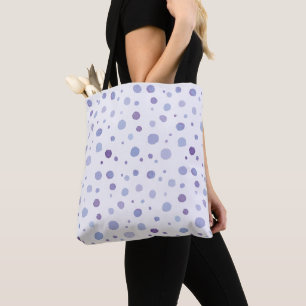 handgemalte Tupfen Tasche
