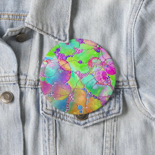 Handgemalte und digital gestrichene Muster Art 41 Button (Beispiel)
