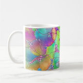 Handgemalte und digital gestrichene Muster Art 41 Kaffeetasse (Links)