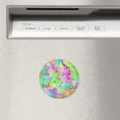 Handgemalte und digital gestrichene Muster Art 41 Magnet (In Situ (Geschirrspüler))