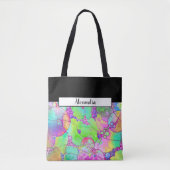 Handgemalte und digital gestrichene Muster Art 41 Tasche (Vorderseite)