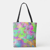 Handgemalte und digital gestrichene Muster Art 41 Tasche (Rückseite)