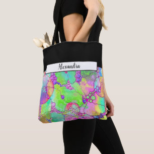 Handgemalte und digital gestrichene Muster Art 41 Tasche