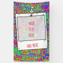 Handgemalte und digital gestrichene Muster Art 42 Banner