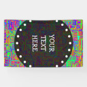 Handgemalte und digital gestrichene Muster Art 42 Banner (Horizontal)