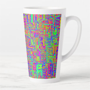 Handgemalte und digital gestrichene Muster Art 42 Milchtasse