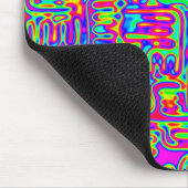 Handgemalte und digital gestrichene Muster Art 42 Mousepad (Ecke)