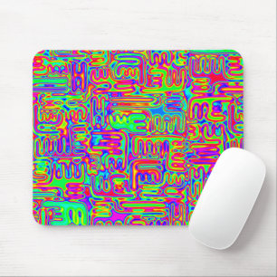 Handgemalte und digital gestrichene Muster Art 42 Mousepad