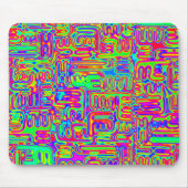 Handgemalte und digital gestrichene Muster Art 42 Mousepad (Vorne)