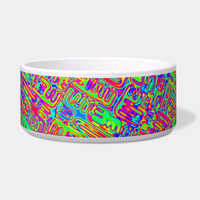 Handgemalte und digital gestrichene Muster Art 42 Napf (Vorderseite)