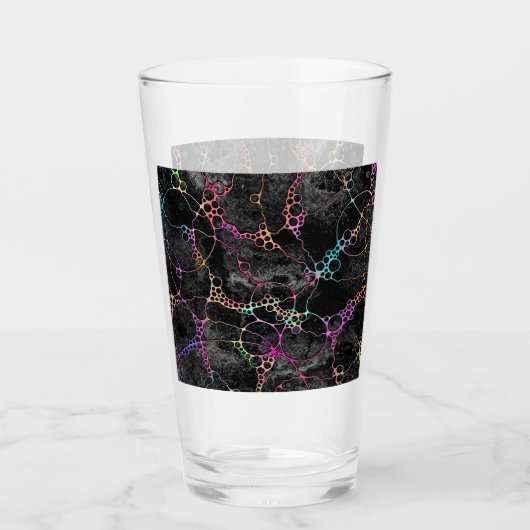 Handgemalte und digital gestrichene Muster Art 44 Glas (Vorderseite)
