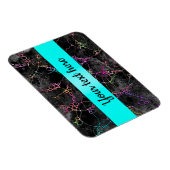 Handgemalte und digital gestrichene Muster Art 44 Magnet (Rechte Seite)