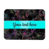 Handgemalte und digital gestrichene Muster Art 44 Magnet (Horizontal)