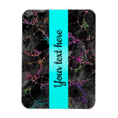 Handgemalte und digital gestrichene Muster Art 44 Magnet (Vertikal)