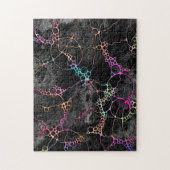 Handgemalte und digital gestrichene Muster Art 44 Puzzle (Vertikal)