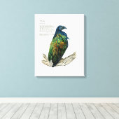 Handgemalte Vogeldrucke auf Leinwand (Insitu (Holzboden))