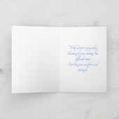 Handgemalte Wasserfarbe Lavendel-Blumen SYMPATHIE (Innenseite)