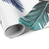 Handgemalte Wasserfarbe nahtlos Muster mit Colo Geschenkpapier (Rolleneckpunkt)
