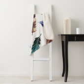 Handgemalte Wasserfarbe nahtlos Muster mit Colo Sherpadecke (Beispiel)