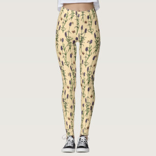 Handgemalte Wasserfarbe und Farbmuster mit Lava Leggings