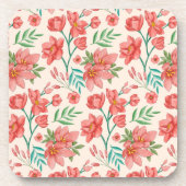 Handgemalte Wasserfarben-Muster-54098 Getränkeuntersetzer (Vorderseite)