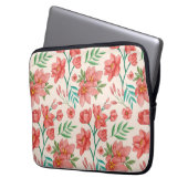 Handgemalte Wasserfarben-Muster-54098 Laptopschutzhülle (Vorderseite Links)