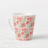 Handgemalte Wasserfarben-Muster-54098 Milchtasse (Linke Ecke)