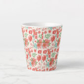 Handgemalte Wasserfarben-Muster-54098 Milchtasse (Vorderseite)