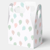 Handgemalte Weihnachtskiefer Cones Multicolor Geschenkschachtel (Geöffnet)