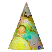Handgemalter Galaxie-Party-Hut Partyhütchen (Links)
