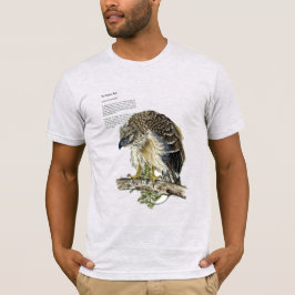 Handgemalter gefährdeter Philippinischer Adler T-Shirt