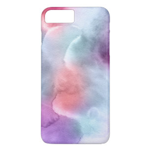 Handgemalter Hintergrund 10 des abstrakten iPhone 8 Plus/7 Plus Hülle