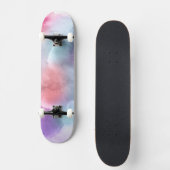 Handgemalter Hintergrund 10 des abstrakten Skateboard (Vorderseite)