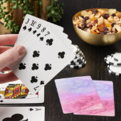 Handgemalter Hintergrund 11 des abstrakten Spielkarten (In Situ)