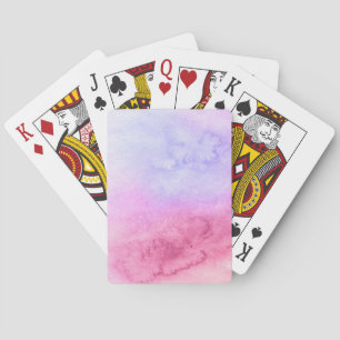 Handgemalter Hintergrund 11 des abstrakten Spielkarten