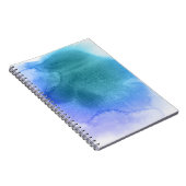 Handgemalter Hintergrund 12 des abstrakten Notizblock (Rechte Seite)