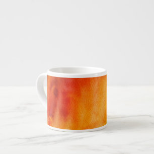 Handgemalter Hintergrund 19 des abstrakten Espressotasse