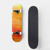 Handgemalter Hintergrund 19 des abstrakten Skateboard (Vorderseite)
