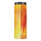 Handgemalter Hintergrund 19 des abstrakten Thermosbecher (Rückseite)