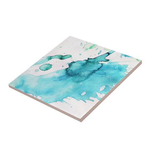 Handgemalter Hintergrund 2 des abstrakten Fliese (Seite)