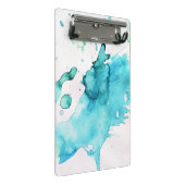 Handgemalter Hintergrund 2 des abstrakten Mini Klemmbrett (Schrägansicht)