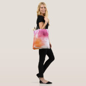 Handgemalter Hintergrund 3 2 des abstrakten Tasche (Am Model)