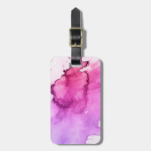 Handgemalter Hintergrund 5 des abstrakten Gepäckanhänger (Vorderseite vertikal)