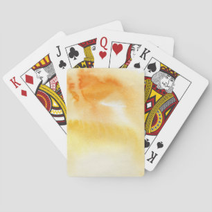 Handgemalter Hintergrund 5 des abstrakten Spielkarten