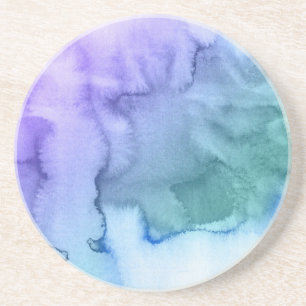 Handgemalter Hintergrund 6 des abstrakten Untersetzer