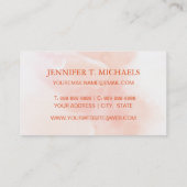 Handgemalter Hintergrund 6 des abstrakten Visitenkarte (Rückseite)