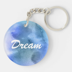 Handgemalter Hintergrund 9 des abstrakten Schlüsselanhänger