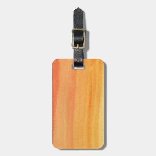 Handgemalter Hintergrund des abstrakten Watercolor Gepäckanhänger (Vorderseite vertikal)