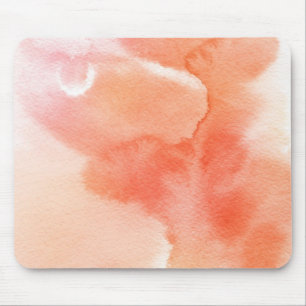 Handgemalter Hintergrund des abstrakten Watercolor Mousepad